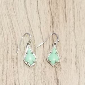 Kendra Scott Dangle Earrings in Mint
